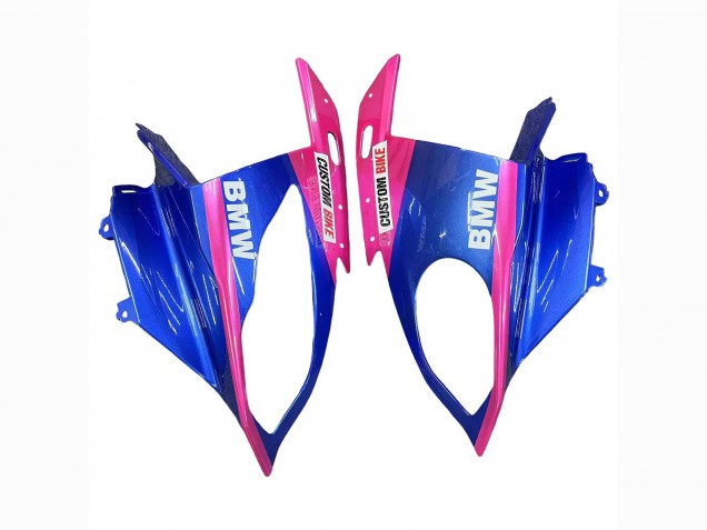 2017-2018 BMW S1000RR Motorcycle Fairings - Pink Blue Yellow Shark Canada