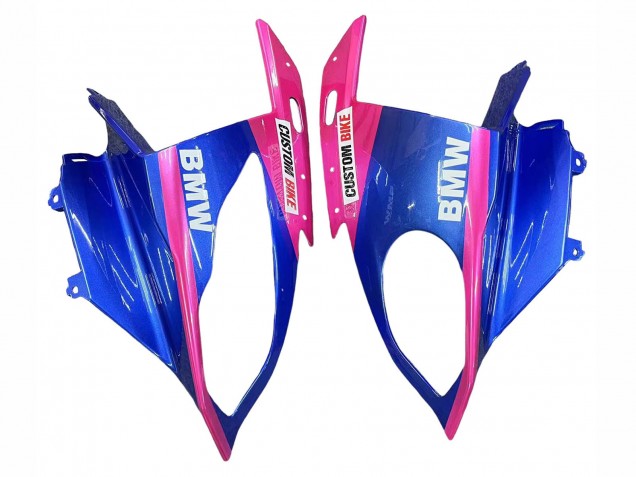 2015-2016 BMW S1000RR Motorcycle Fairings - Pink Blue Shark Canada