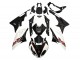 2015-2016 BMW S1000RR Motorcycle Fairings - White Black Carbon Fiber Canada