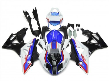 Cheap 2009-2014 BMW S1000RR Motorcycle Fairings - White Red Blue Glossy Black Carbon Fiber RR Canada
