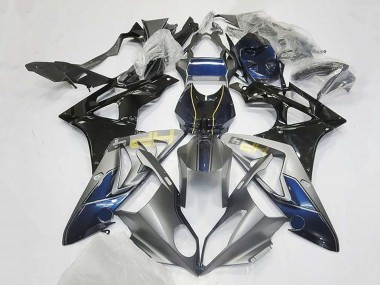 Cheap 2009-2014 BMW S1000RR Motorcycle Fairings - Silver Blue Glossy Black Canada