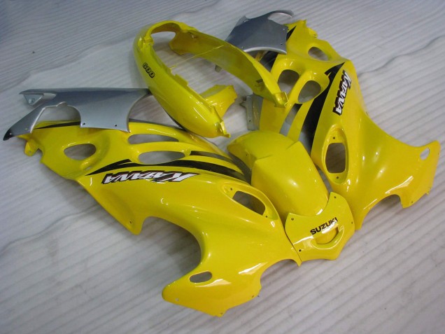 2004-2006 Suzuki GSX600F/GSX750F Motorcycle Fairings - Yellow Katana Canada