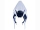 2023-2025 Kawasaki ZX6R Motorcycle Fairings - Pearl White Black Red Canada