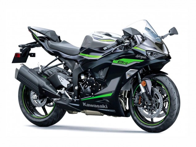 2023-2025 Kawasaki ZX6R Motorcycle Fairings - Black Grey Green Ninja Canada
