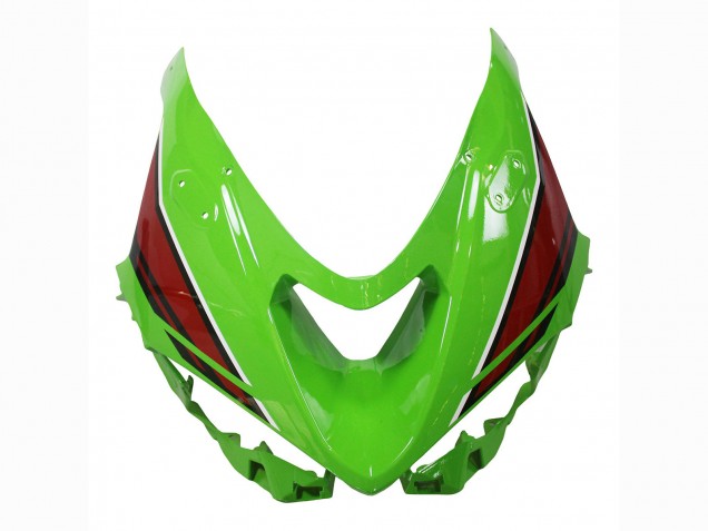 2023-2025 Kawasaki ZX6R Motorcycle Fairings - Green Black Canada