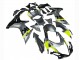 2011-2024 Suzuki GSXR 600 / GSXR 750 Motorcycle Fairings - Silver Yellow Black Canada