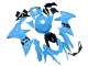 2011-2024 Suzuki GSXR 600 / GSXR 750 Motorcycle Fairings - Light Blue Black Canada