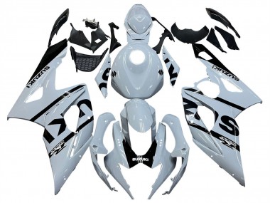 Cheap 2005-2006 Suzuki GSXR 1000 Motorcycle Fairings - White Black Canada