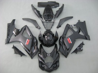 Cheap 2007-2008 Suzuki GSXR 1000 Motorcycle Fairings - Matte Black Glossy Black Canada