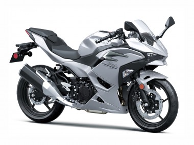 Cheap 2024-2025 Kawasaki Ninja 500 EX500R Motorcycle Fairings - Metallic Silver Ninja Canada
