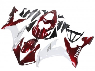 Cheap 2004-2006 Yamaha YZF 1000 R1 Motorcycle Fairings - Red White Canada