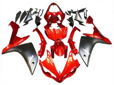 Cheap 2007-2008 Yamaha YZF 1000 R1 Motorcycle Fairing - Red Matte Black Canada