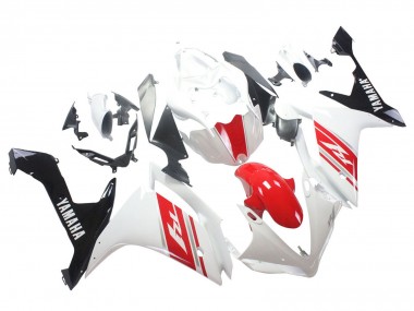 Cheap 2007-2008 Yamaha YZF 1000 R1 Motorcycle Fairing - White Red Black Canada