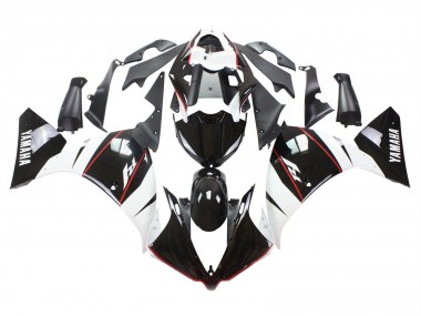 Cheap 2012-2014 Yamaha YZF 1000 R1 Motorcycle Fairing - White Red Glossy Black Canada