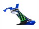 2015-2019 Yamaha YZF 1000 R1 Motorcycle Fairings - Blue Matte Black Green Monster ENEOS Canada