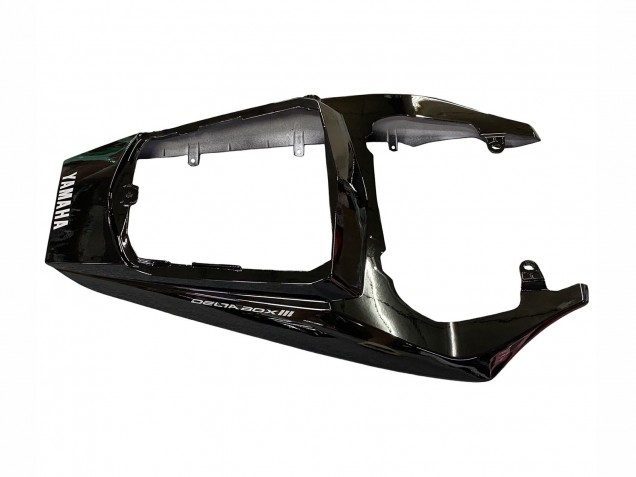 2003-2004 Yamaha YZF R6 Motorcycle Fairings - Glossy Black White Decals Canada