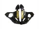 2003-2004 Yamaha YZF R6 Motorcycle Fairings - Glossy Black Gold Decals Canada