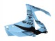 2015-2018 Yamaha YZF R3/R25 Motorcycle Fairings - Light Blue Black Yamalube 21 Canada