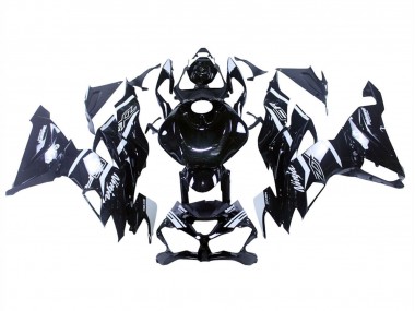 Cheap 2019-2022 Kawasaki ZX6R Motorcycle Fairings - Glossy Black White Canada