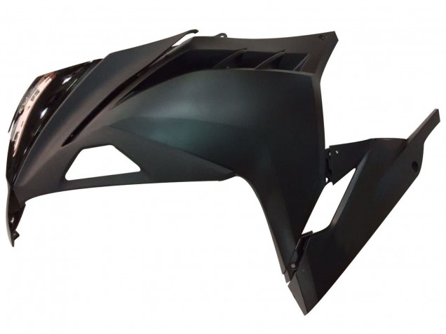 2013-2017 Kawasaki EX300 Motorcycle Fairing - Glossy Black Matte Black Canada