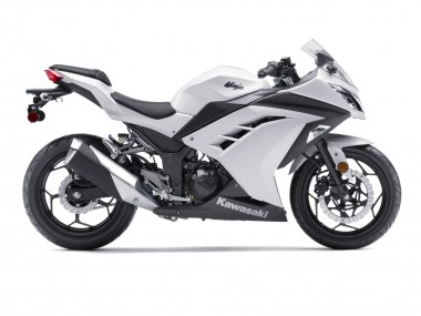 Cheap 2013-2017 Kawasaki EX300 Motorcycle Fairings - White Black Canada