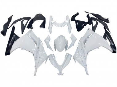 Cheap 2013-2017 Kawasaki EX300 Motorcycle Fairings - White Black Canada