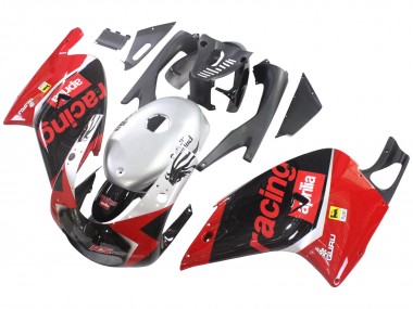Cheap 2000-2005 Aprilia RS125 Motorcycle Fairings - Red Black Silver Racing Canada