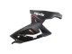 2006-2011 Aprilia RS125 Motorcycle Fairings - Glossy Black Red White Decal Canada