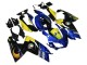 2006-2011 Aprilia RS125 Motorcycle Fairings - Blue Yellow Black Shark Canada