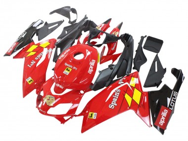 Cheap 2006-2011 Aprilia RS125 Motorcycle Fairings - Red White Yellow Black Canada
