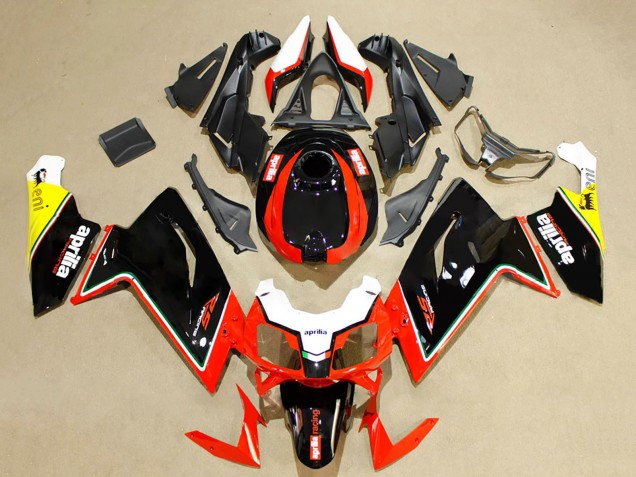 2006-2011 Aprilia RS125 Motorcycle Fairings - Red Black White Yellow Canada