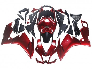 Cheap 2012-2018 Aprilia RS4 50 125 Motorcycle Fairing - Red Matte Black Canada