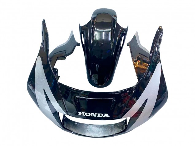 1991-1994 Honda CBR600 F2 Motorcycle Fairings - Silver Glossy Black Canada