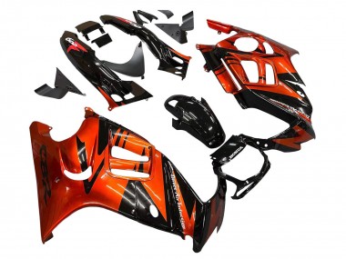 Cheap 1995-1996 Honda CBR600 F3 Motorcycle Fairings - Orange Glossy Black Canada