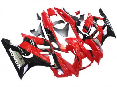 Cheap 1997-1998 Honda CBR600 F3 Motorcycle Fairings - Red Glossy Black Canada