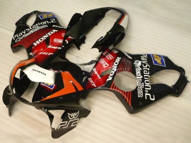 Cheap 1999-2000 Honda CBR600 F4 Motorcycle Fairings - Glossy Black Red White PlayStation 2 Canada