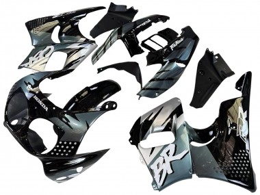 Cheap 1992-1993 Honda CBR900RR 893 Motorcycle Fairings - Silver Glossy Black Canada