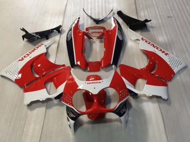 Cheap 1992-1993 Honda CBR900RR 893 Motorcycle Fairings - White Red Glossy Black Canada