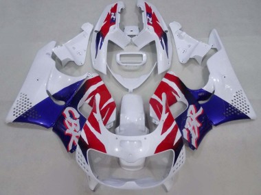 Cheap 1994-1995 Honda CBR900RR 893 Motorcycle Fairings - White Red Blue Canada