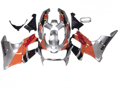 Cheap 1994-1995 Honda CBR900RR 893 Motorcycle Fairings - Silver Orange Glossy Black Canada