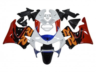 Cheap 1998-1999 Honda CBR900RR 919 Motorcycle Fairings - White Red Blue Glossy Black Canada