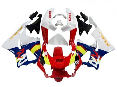 Cheap 1998-1999 Honda CBR900RR 919 Motorcycle Fairings - White Red Yellow Blue Canada