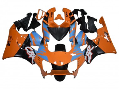 Cheap 1998-1999 Honda CBR900RR 919 Motorcycle Fairings - Orange Blue Matte Black Canada