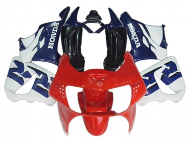 Cheap 1998-1999 Honda CBR900RR 919 Motorcycle Fairings - White Red Blue Canada