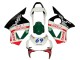 2002-2003 Honda CBR900RR 954 Motorcycle Fairings - White Red Green Glossy Black Castrol Canada
