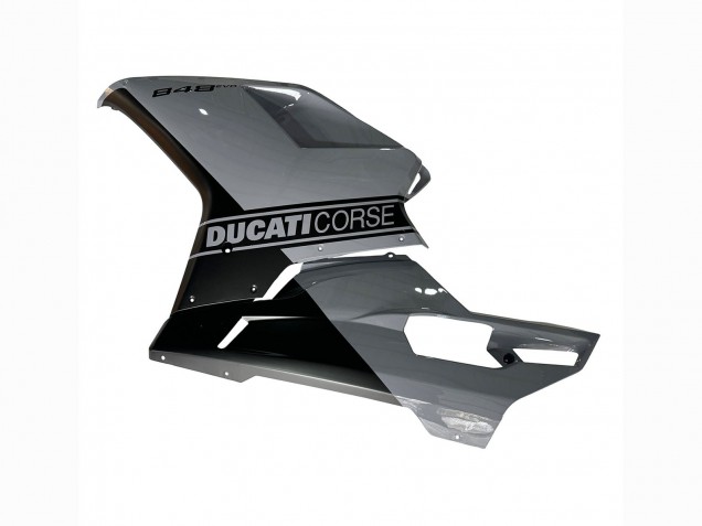 2007-2014 Ducati 848 Motorcycle Fairings - Silver Gold Matte Black Canada