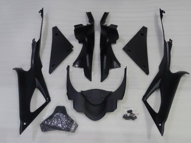 2007-2014 Ducati 848 Motorcycle Fairings - White Matte Black Canada