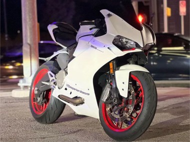 Cheap 2015-2020 Ducati 959/1299 Motorcycle Fairings - White Purple Canada