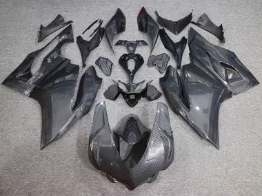 Cheap 2015-2020 Ducati 959/1299 Motorcycle Fairings - Black Carbon Fiber Style Canada