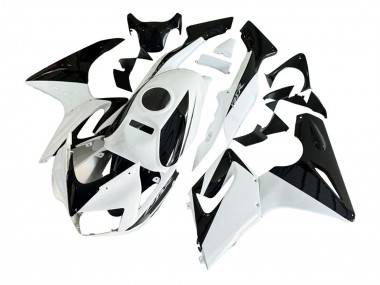 Cheap 2002-2006 Honda CBR125R Motorcycle Fairings - White Glossy Black Canada
